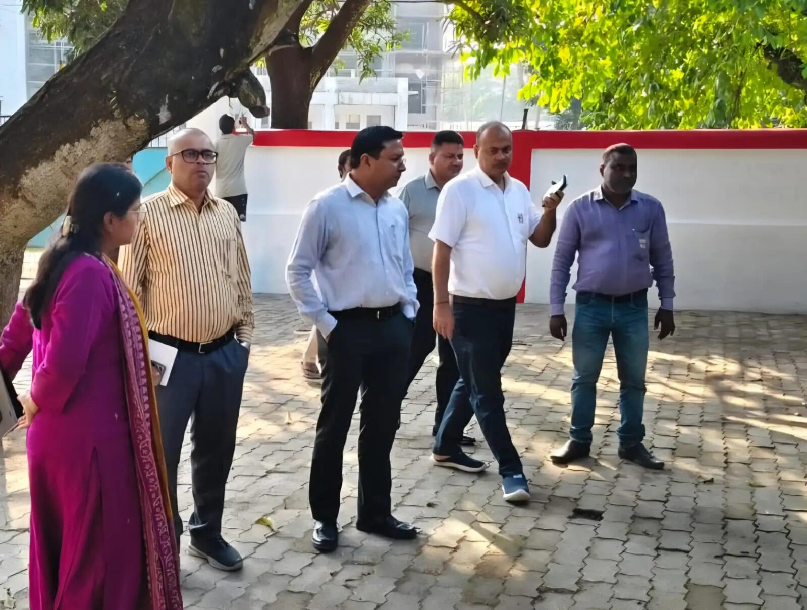 डीडीसी ने बसंतपुर में विकास योजनाओं का किया स्थल निरीक्षण