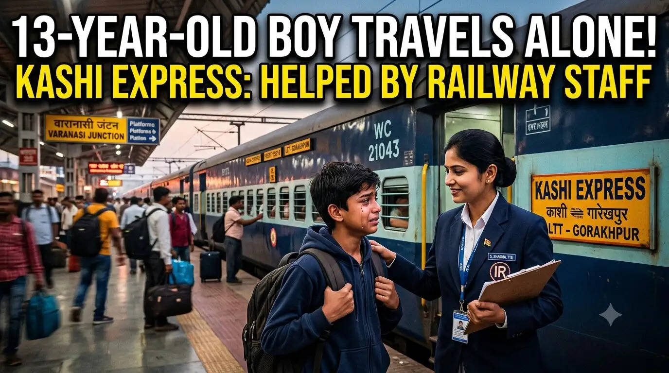 जबलपुर : काशी एक्सप्रेस में अकेले सफर कर रहा 13 वर्षीय बालक मिला, रेलवे स्टाफ ने दिखाई तत्परता