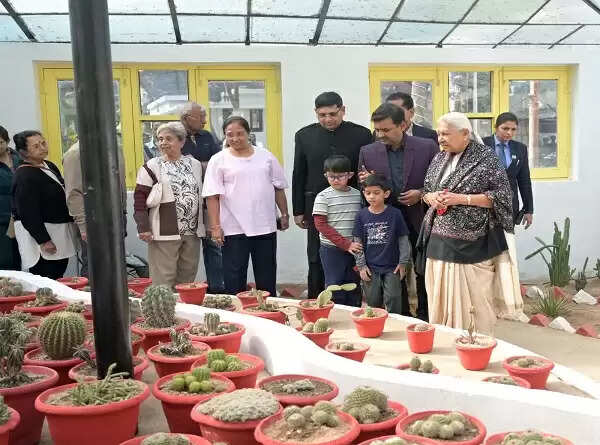 राज्यपाल ने राजभवन परिसर में ‘कैक्टस गार्डन‘ का किया उद्घाटन