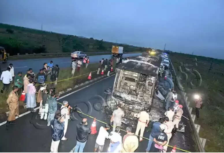 कुरनूल बस का हादसा .. 16 टीमें जांच कर रही हैं: राज्य गृह मंत्री अनीता का आधिकारिक बयान