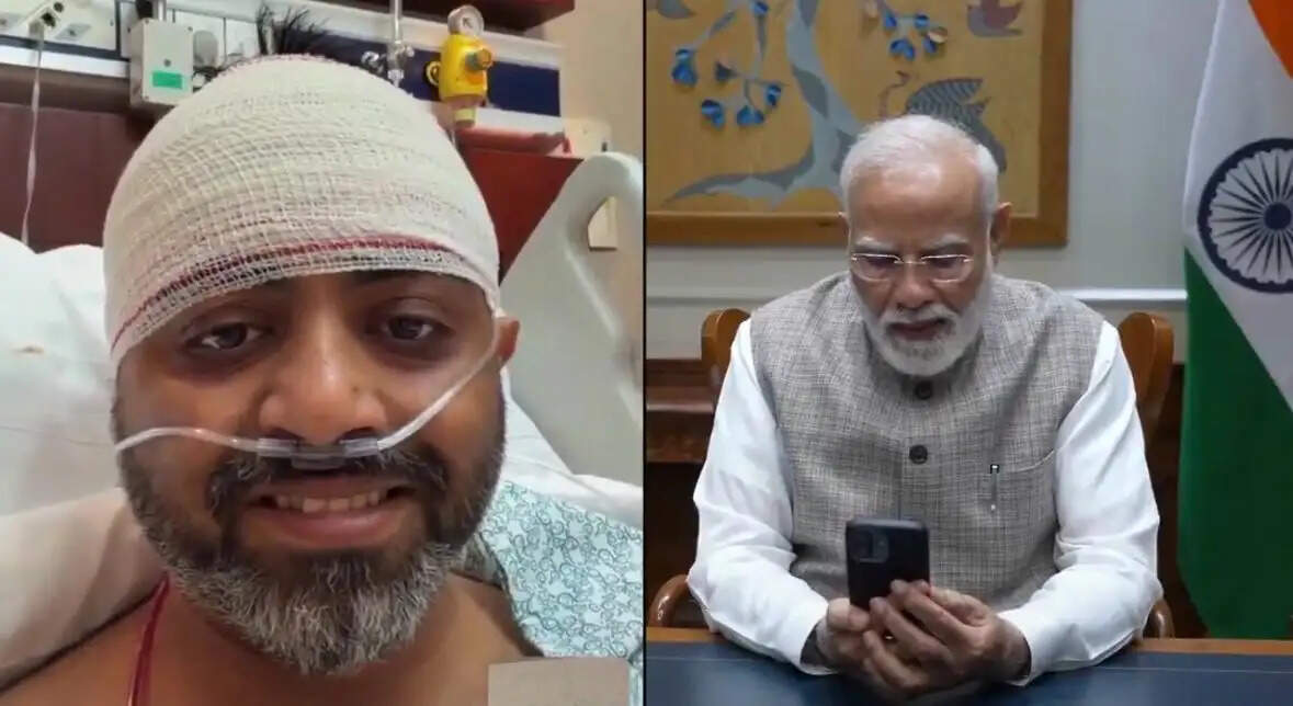 घायल हालत में भी डटे रहे कैप्टन स्मित मच्छार, प्रधानमंत्री मोदी के साथ फोन पर बातचीत में हुए भावुक