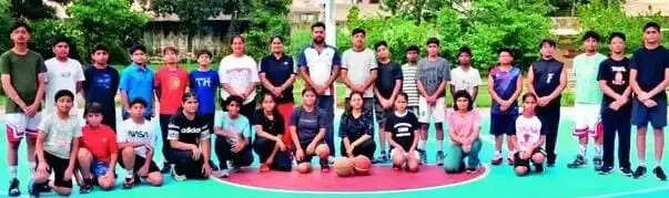 30 वीं सब जूनियर राज्य बास्केटबॉल चैंपियनशिप में 30 खिलाड़ियों का प्रशिक्षण के लिए चयन