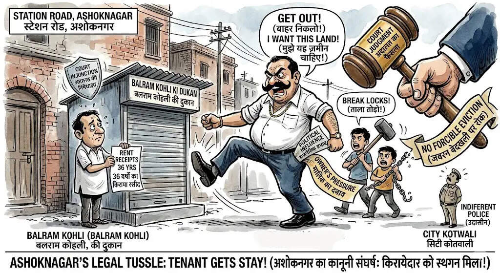 अदालत का आदेश: किरायेदार को नहीं किया जा सकता जबरन बेदखल