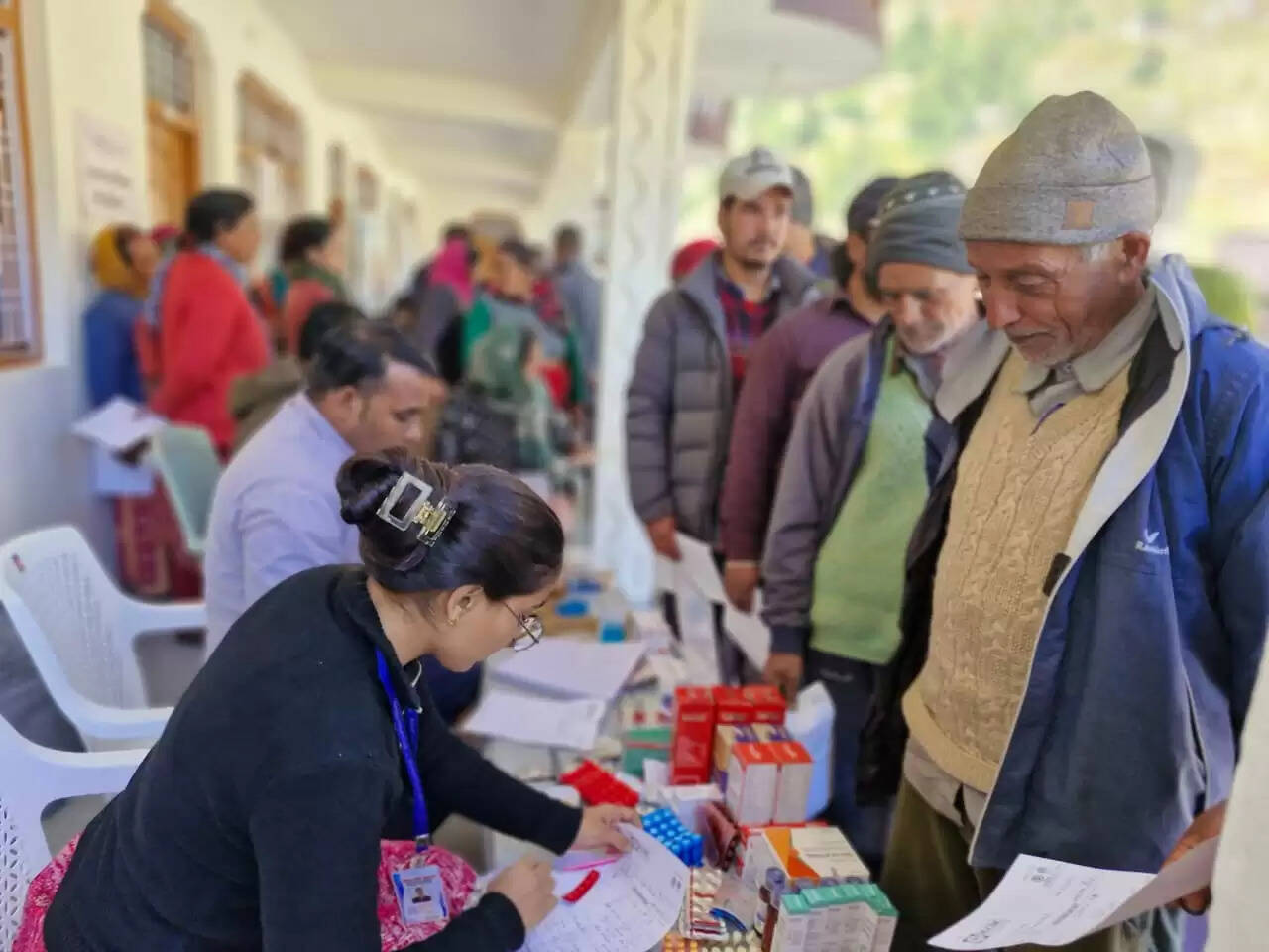 हर्षिल-धराली में निःशुल्क स्वास्थ्य  शिविर