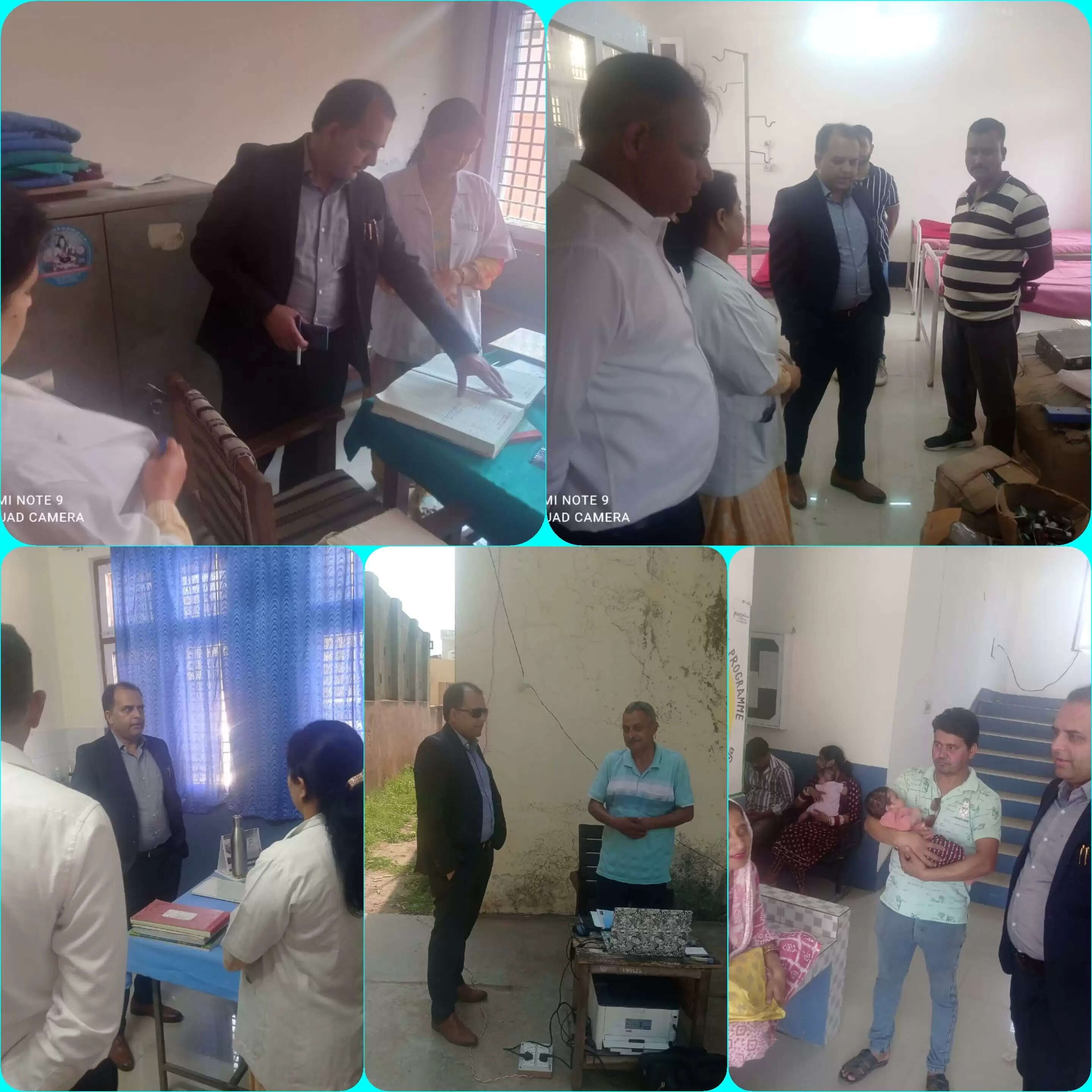 एसडीएम हीरानगर ने सरकारी कार्यालयों का किया औचक निरीक्षण