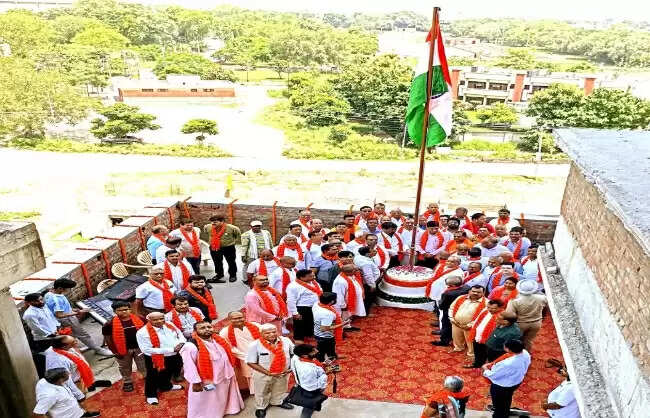 कुरुक्षेत्र: 18 मंजिला गीता ज्ञान मंदिर में दिखा राष्ट्र प्रेम व श्रद्धा का अनूठा संगम