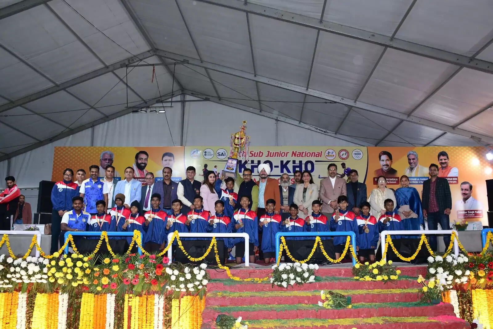 महाराष्ट्र की लड़कियों और ओडिशा के लड़कों ने सब-जूनियर राष्ट्रीय खो-खो चैंपियनशिप का खिताब जीता