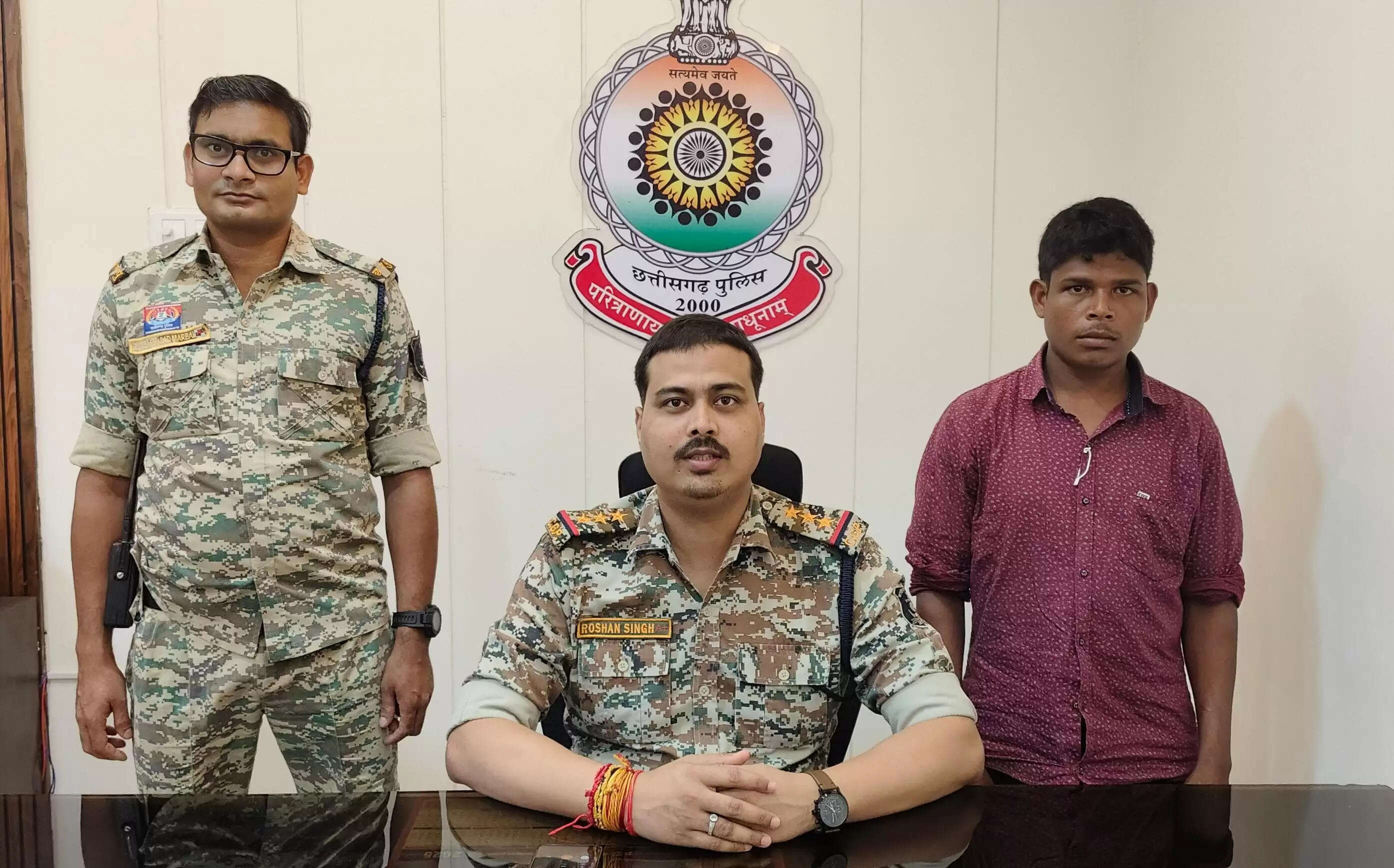 सुकमा: पामेड़ एरिया कमेटी के सक्रिय नक्सली को पुलिस ने किया गिरफ्तार