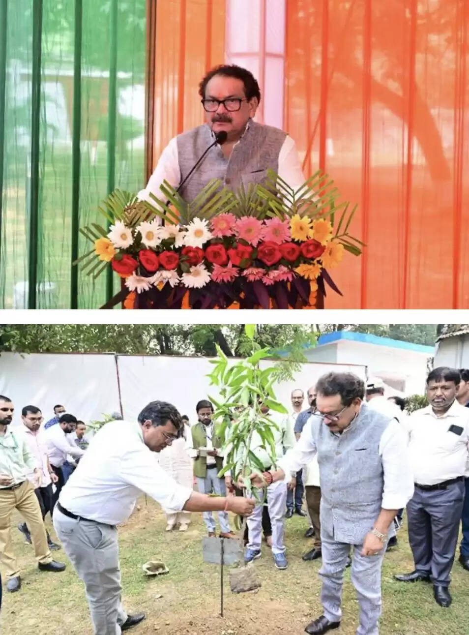 केंद्रीय मंत्री बघेल ने चलाया स्वच्छता और ‘एक पेड़ मां के नाम’ अभियान