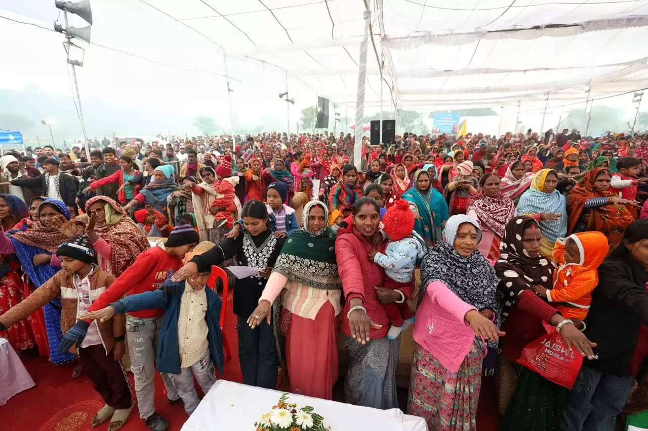 गोरखपुर का वनटांगिया गांव तिनकोनिया बना प्रदेश का पहला जल अर्पण गांव