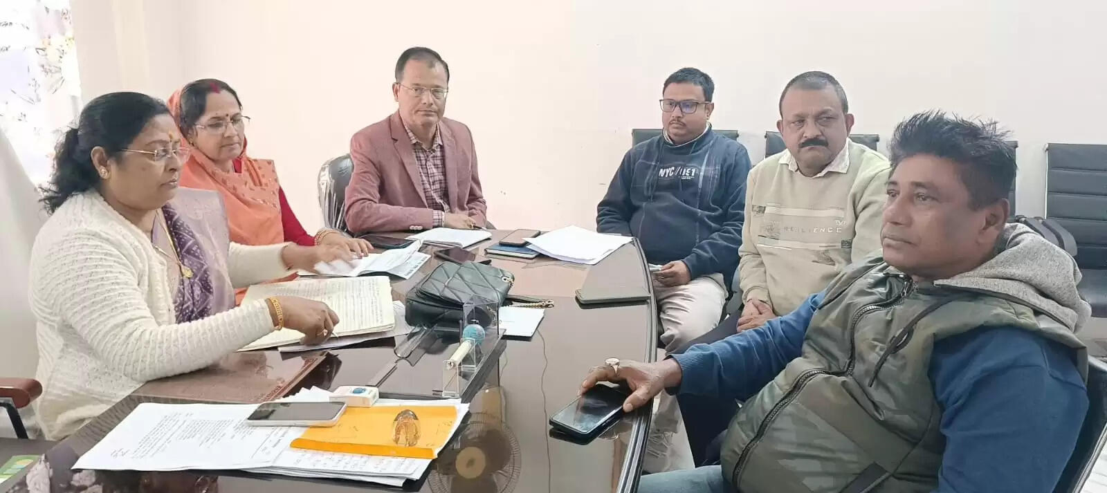 नप सशक्त स्थायी समिति की बैठक में मुख्य नाला निर्माण और काली मेला लगवाने पर बनी सहमति