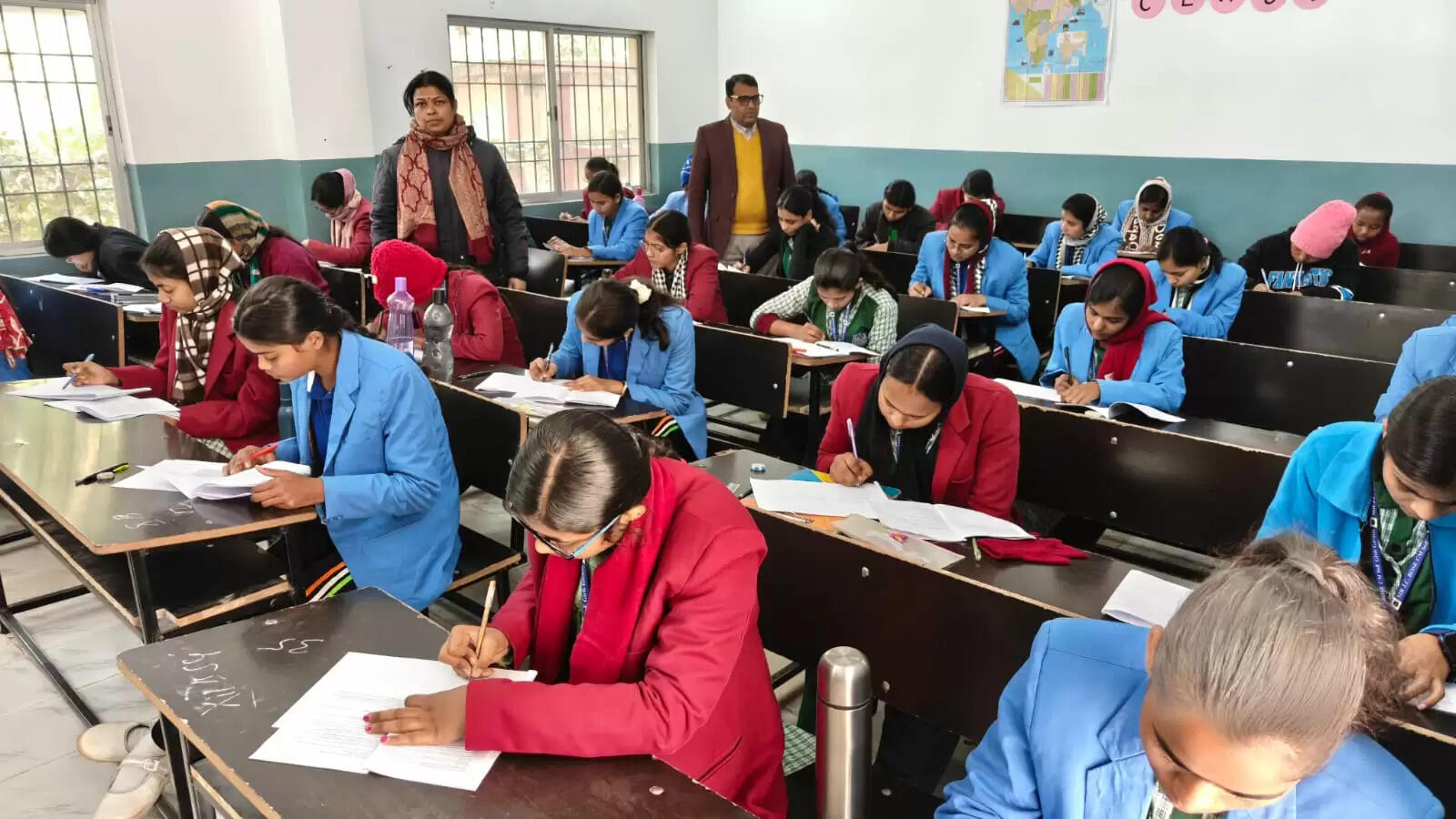 सीएम स्कूल ऑफ़ एक्सीलेंस में प्री बोर्ड-2 की परीक्षाएं शुरू