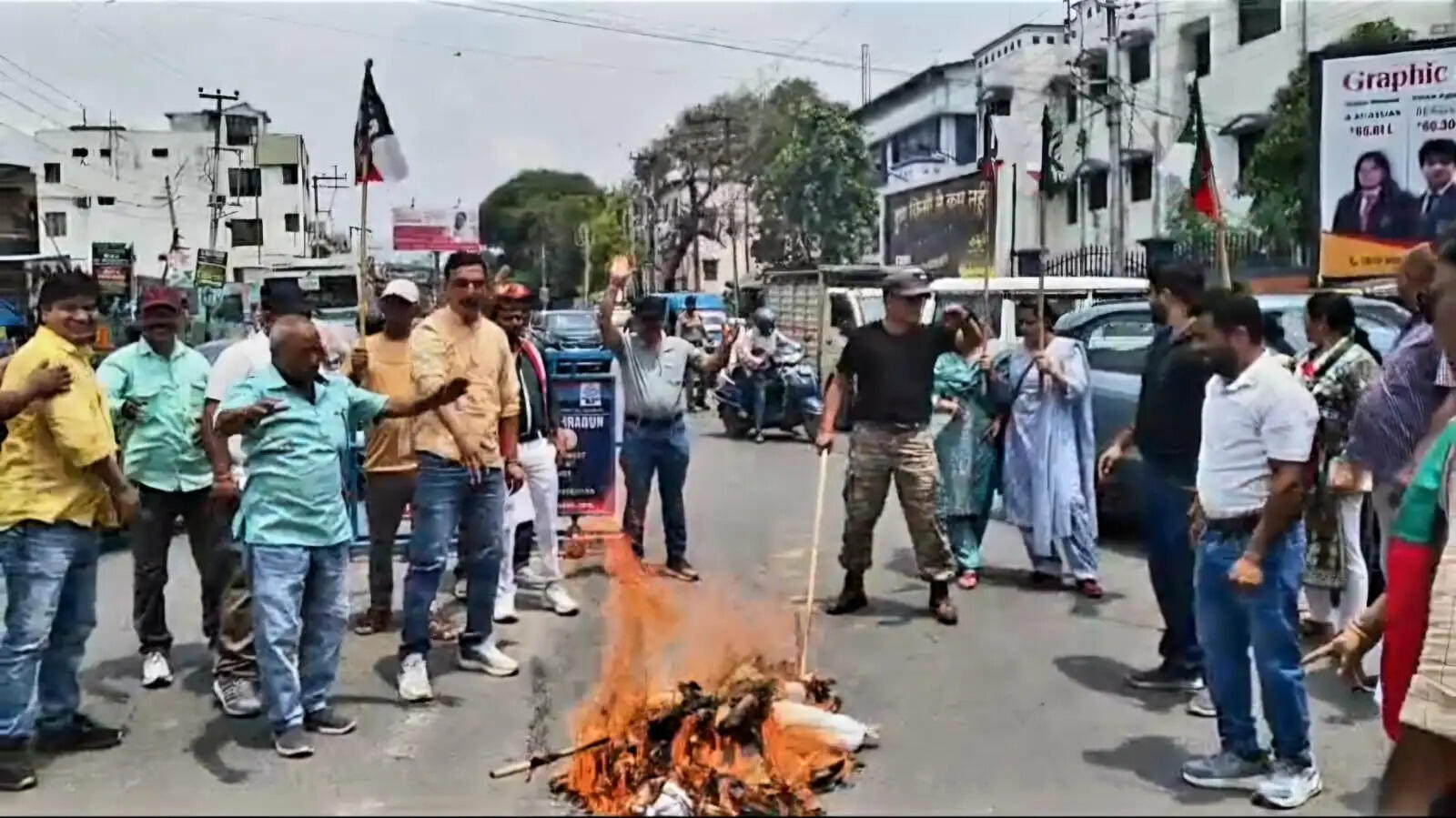 देवभूमि में महिलाओं की सुरक्षा पर यूकेडी का&nbsp;प्रदर्शन