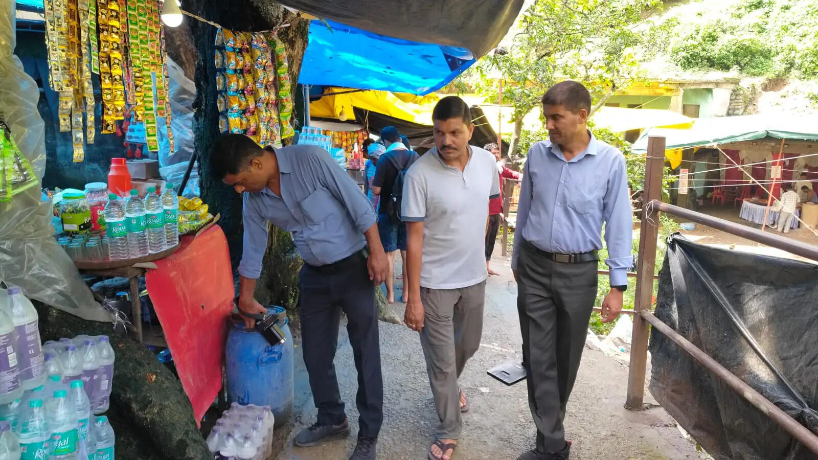 नीलकंठ कांवड़ यात्रा में सुरक्षा कड़ी, बीडीएस टीम तैनात