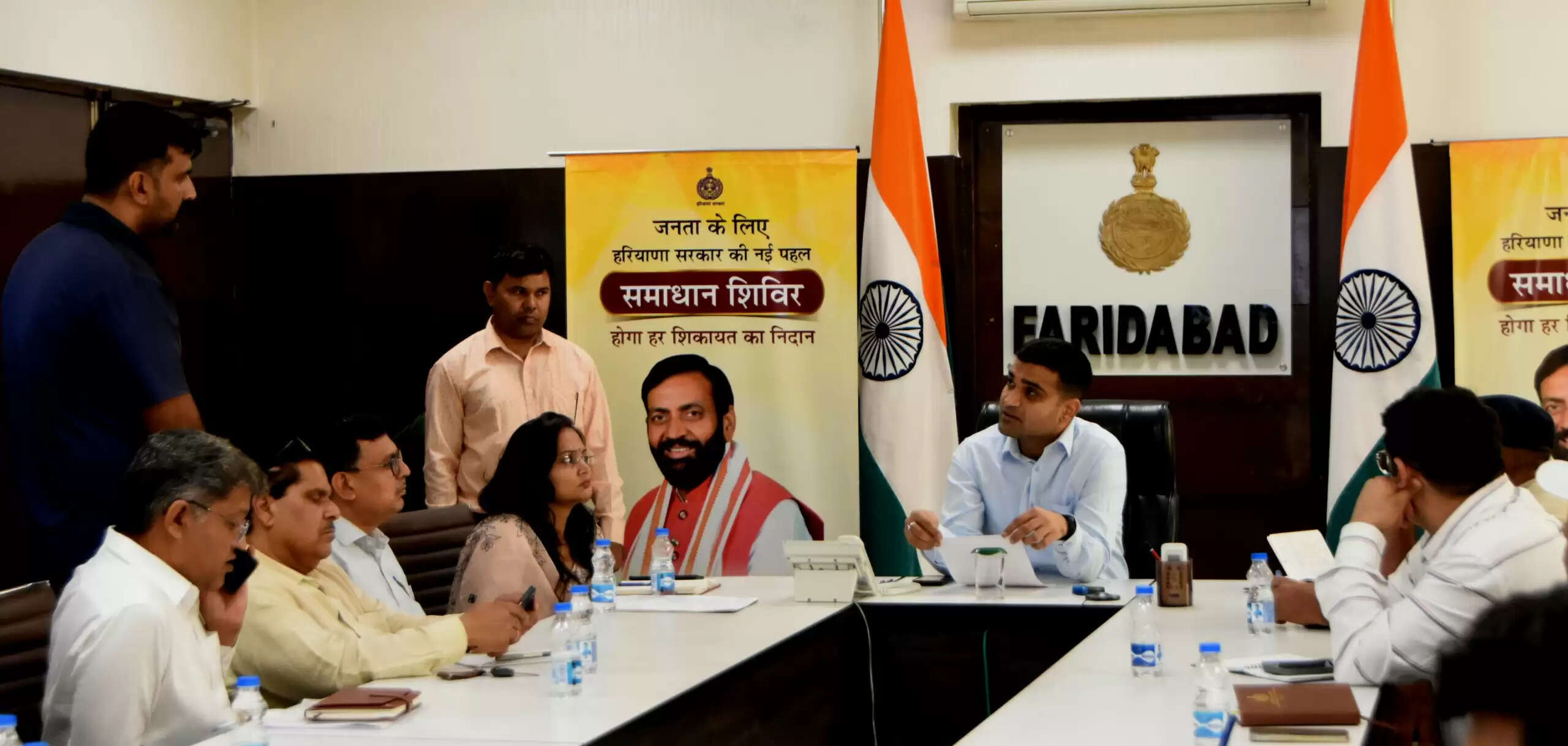 फरीदाबाद : जन समस्याओं का प्राथमिकता के साथ समय पर हो समाधान : विक्रम सिंह