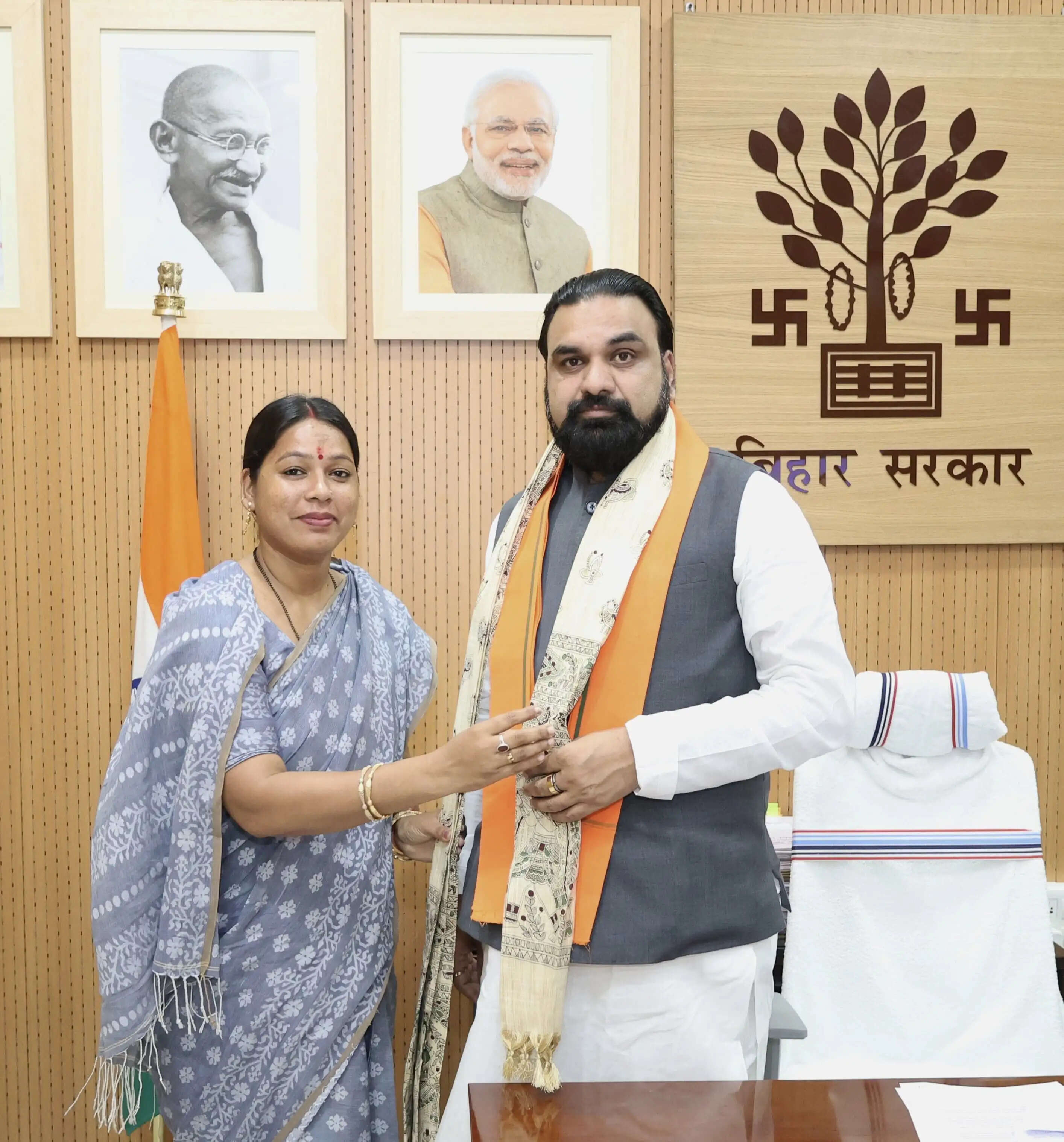 छपरा विधायक छोटी कुमारी ने क्षेत्र में विकास के लिए मुख्यमंत्री से किया मुलाकात