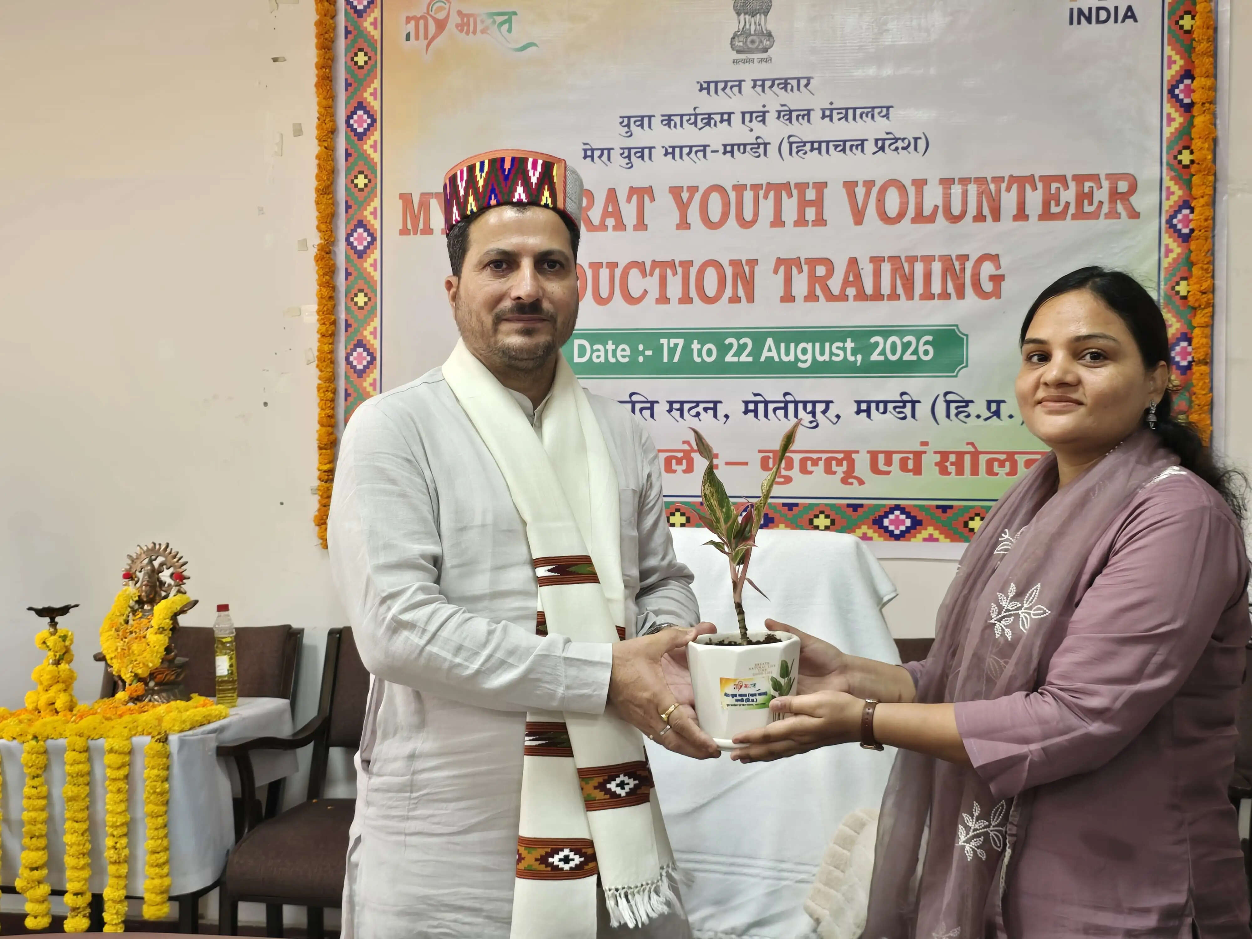 युवाओं की ऊर्जा और प्रतिभा को राष्ट्र निर्माण की दिशा में लगाना समय की आवश्यकता : राकेश जम्बाल
