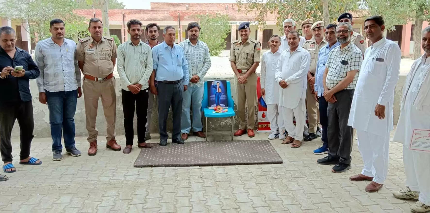 हिसार: जनवादी नौजवान सभा ने रक्तदान शिविर लगाकर मनाई डॉक्टर अंबेडकर जयंती