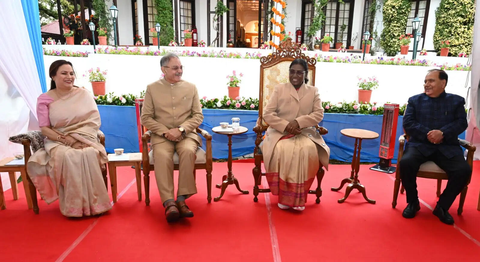 शिमला के राष्ट्रपति निवास में एट होम कार्यक्रम