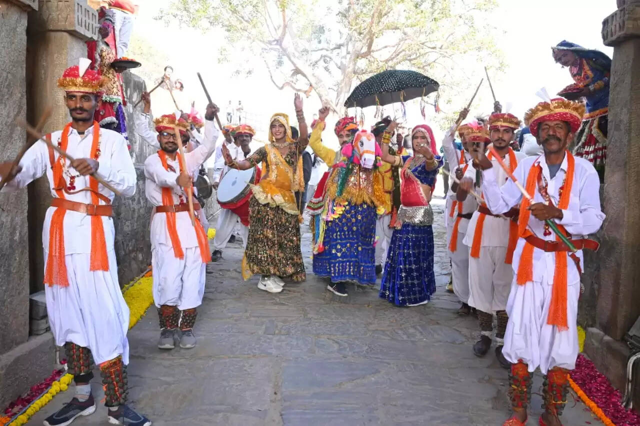 कुंभलगढ़ फेस्टिवल के पहले दिन दिखा लोक नृत्य, गीत और संस्कृति का रंगारंग समागम