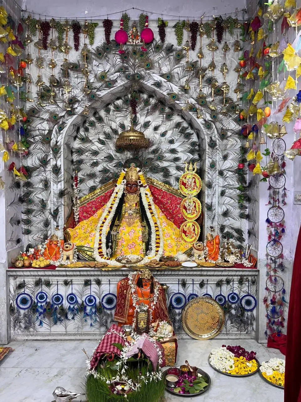 मां दुर्गा के सातवें स्वरूप मां कालरात्रि की घर-घर हुई पूजा-अर्चना