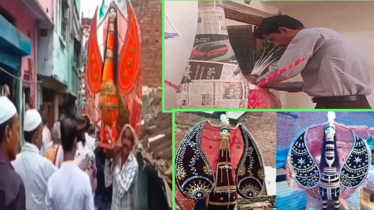 सागर: गढ़ाकोटा में करीब 250 सालों से हिंदू परिवार बना रहा ताजिया, सांप्रदायिक सौहार्द की अनूठी मिसाल