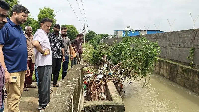 रीवाः भारी बारिश से कई इलाके हुए जलमग्न, उप मुख्यमंत्री ने क्षेत्र का दौरा कर स्थिति का लिया जायजा