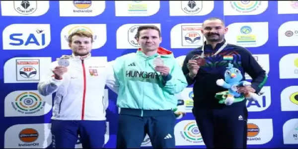 Akhil Sheoran won bronze medal, Ganemat made national record