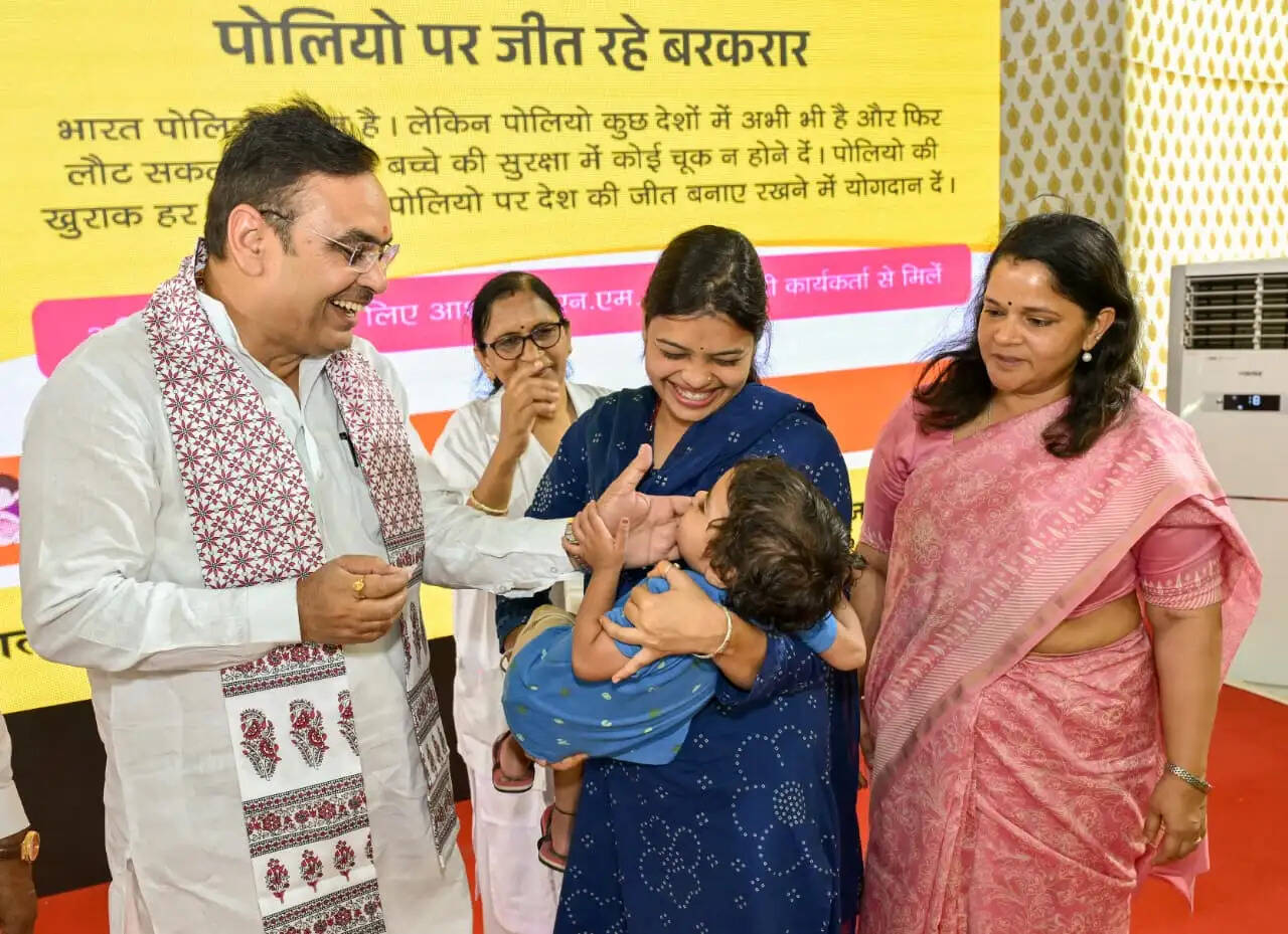मुख्यमंत्री भजनलाल शर्मा ने प्रदेश में राष्ट्रीय पल्स पोलियो अभियान का किया शुभारंभ