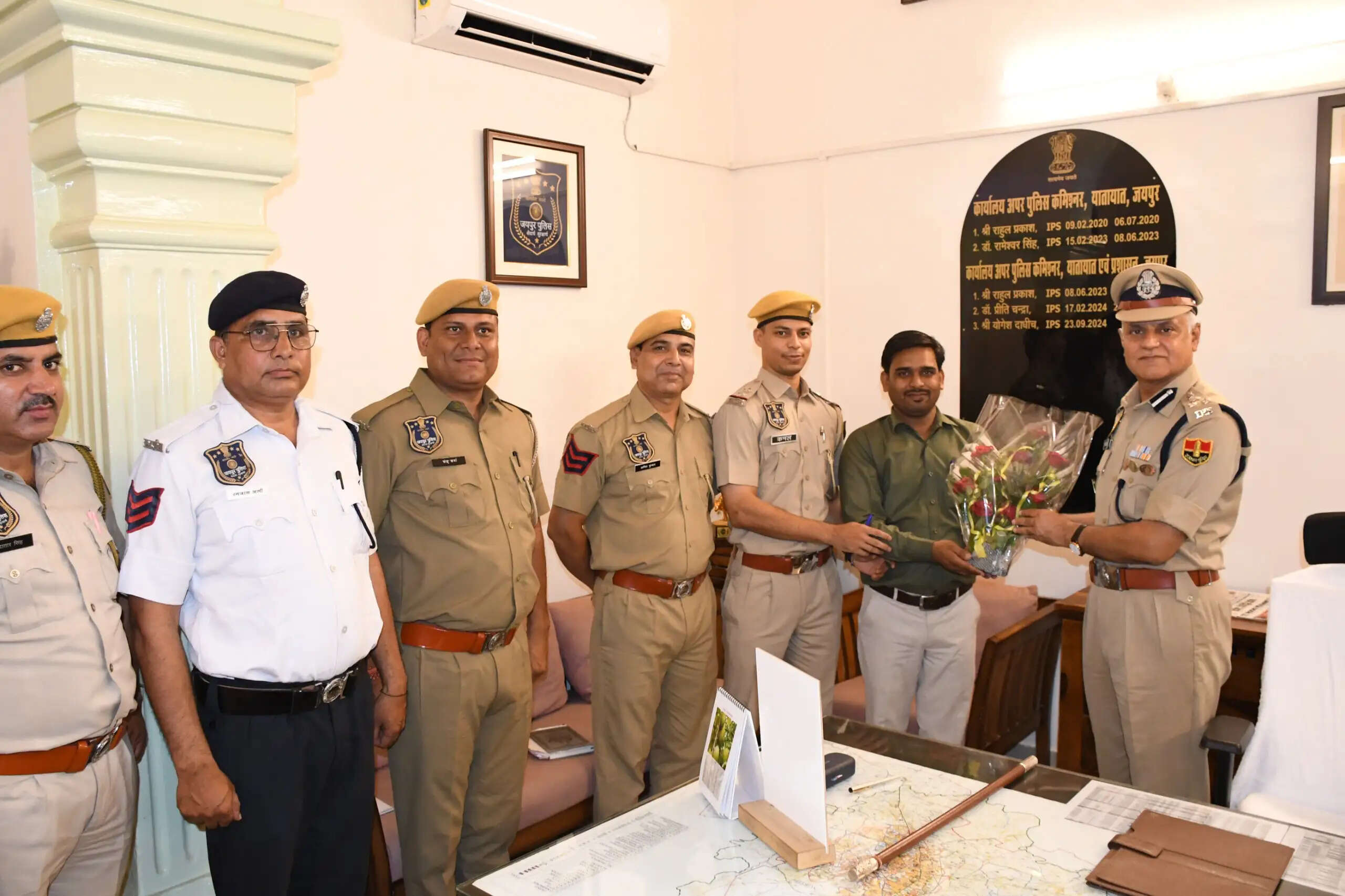 आईपीएस प्रदीप मोहन शर्मा ने अतिरिक्त पुलिस कमिश्नरेट (यातायात एवं प्रशासन) का पदभार संभाला