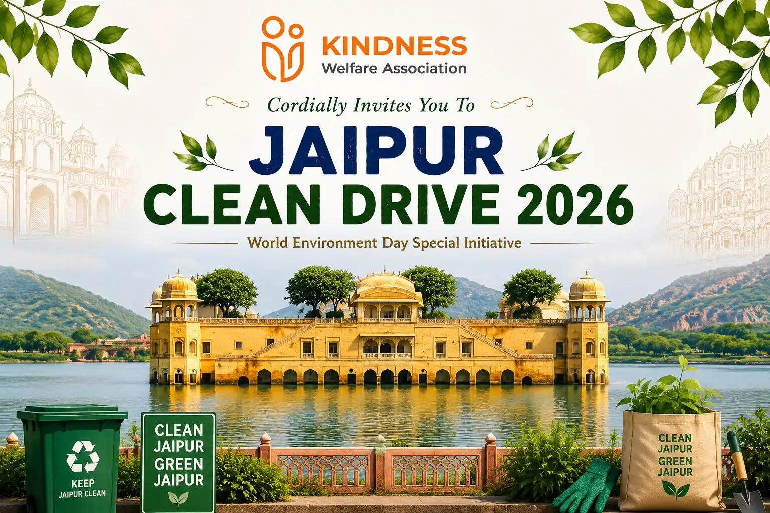 विश्व पर्यावरण दिवस पर पर्यावरण संरक्षण के लिए एकजुट होंगे जयपुरवासी