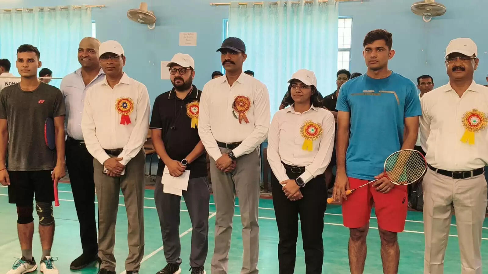 42 वीं उत्तर प्रदेश पुलिस वार्षिक बैडमिंटन प्रतियोगिता का शुभारम्भ