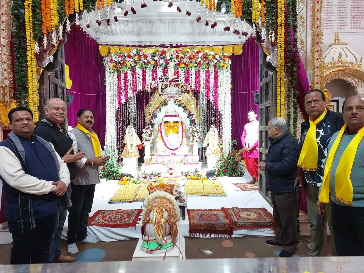 बंगाली बाबा गणेश मंदिर में पौष बड़ा महोत्सव: उमड़े हजारों श्रद्धालु,जीमी पौष बड़ा प्रसादी