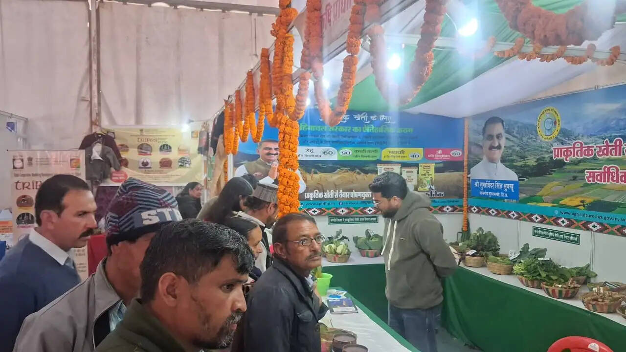 मंडी शिवरात्रि मेले में प्राकृतिक खेती का स्टॉल बना आकर्षण