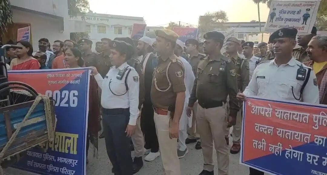पुलिस सप्ताह को लेकर यातायात जागरूकता कार्यशाला आयोजित