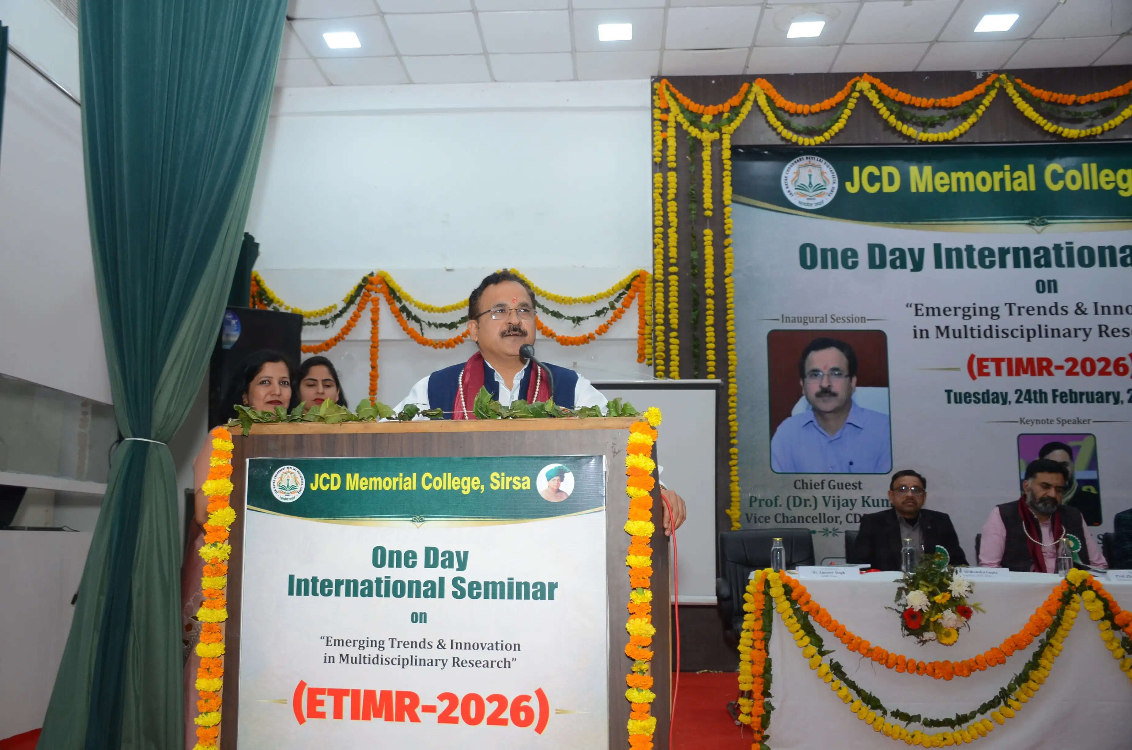 सिरसा: बहु-विषयी अनुसंधान के विकास में ‘फाइव सी’ की अहम भूमिका: कुलपति