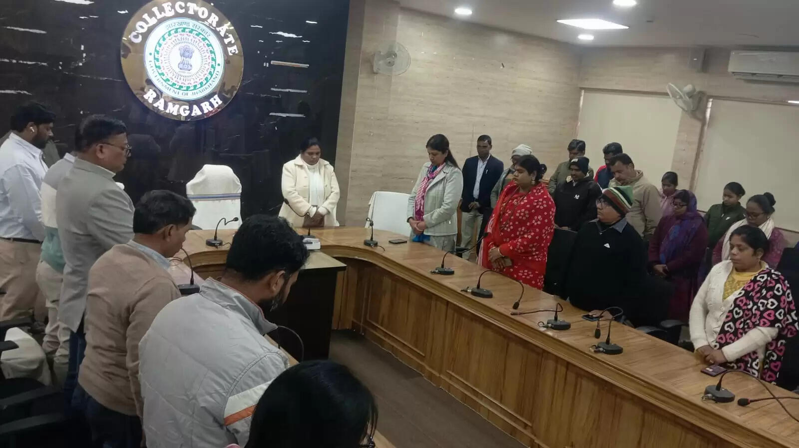 बीएएचओ के निधन पर शोक सभा का आयोजन