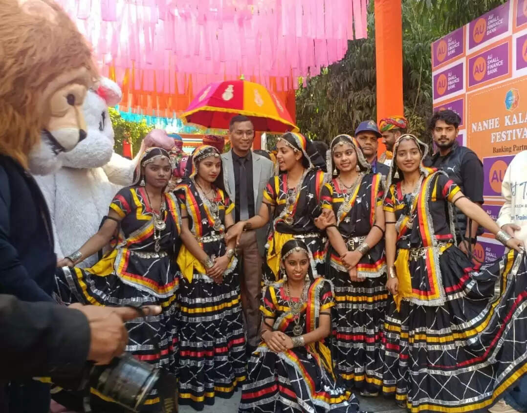 नन्हे कलाकार फेस्टिवल का भव्य उद्घाटन: दिखा कला संगीत और संस्कृति का संगम