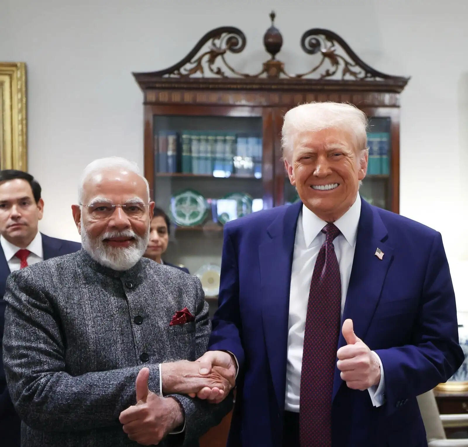 प्रधानमंत्री मोदी और अमेरिकी राष्ट्रपति ट्रम्प की बातचीत, द्विपक्षीय और अंतरराष्ट्रीय मुद्दों पर चर्चा