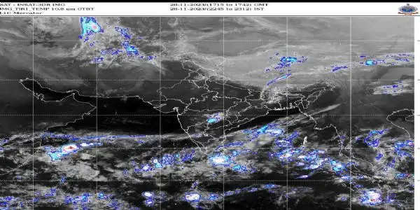 दक्षिण अंडमान सागर पर बना निम्र दबाव, कई तटीय क्षेत्रों में हो सकती है बारिश