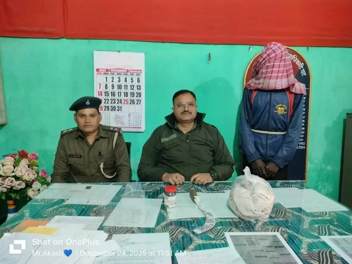 सौतली मां की गला रेत कर हत्या करने का आरोपित गिरफ्तार