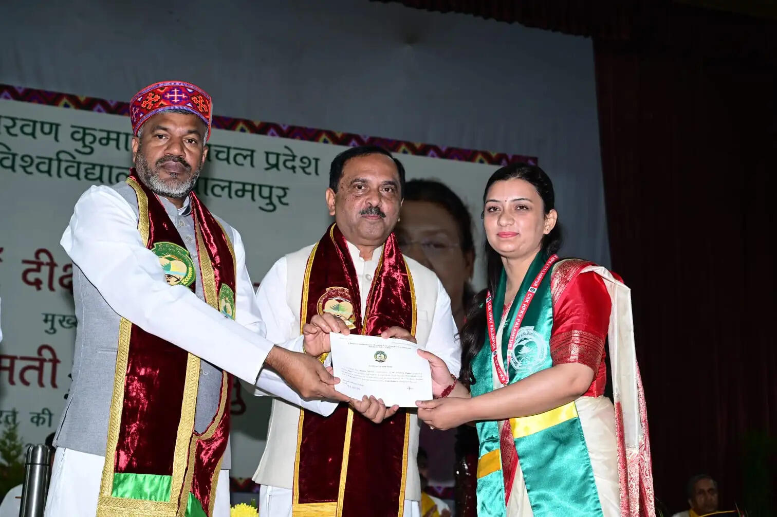 पालमपुर कृषि विश्वविद्यालय का 17वां दीक्षांत समारोह, कुलपति ने पढ़ा राष्ट्रपति का संदेश