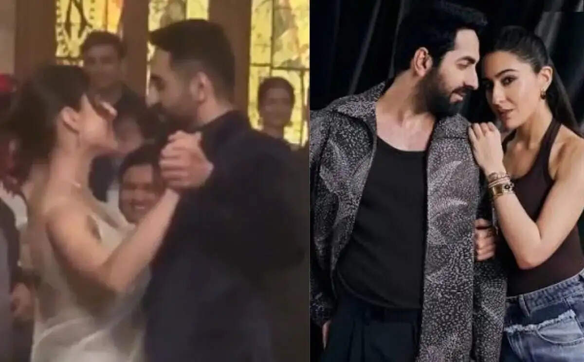 'उड़ता तीर' के सेट से सामने आया आयुष्मान-सारा का धमाकेदार डांस