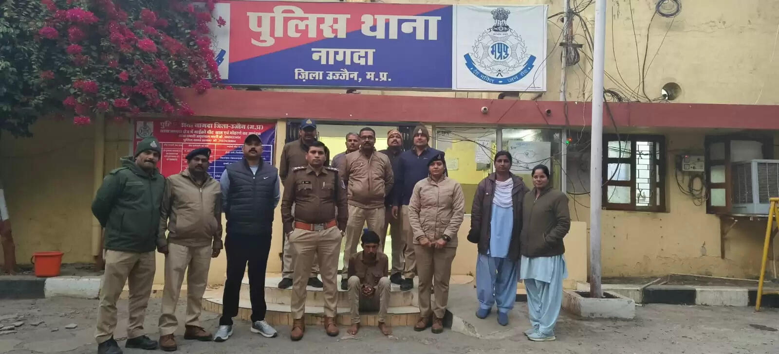 नागदाः पत्नी को मौत के घाट उतारा, आरोपी पति गिरफ्तार