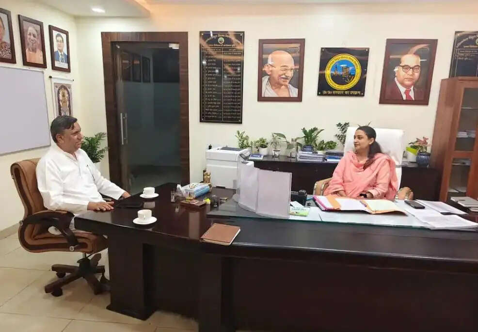 निर्बाध बिजली आपूर्ति के लिए एमडी से मिले विधायक गुड्डू चौधरी