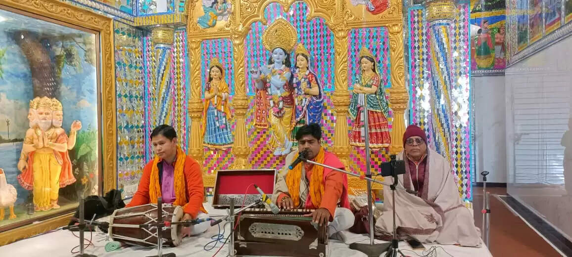 श्री राधा–कृष्ण प्रणामी मंदिर में भंडारा संपन्न