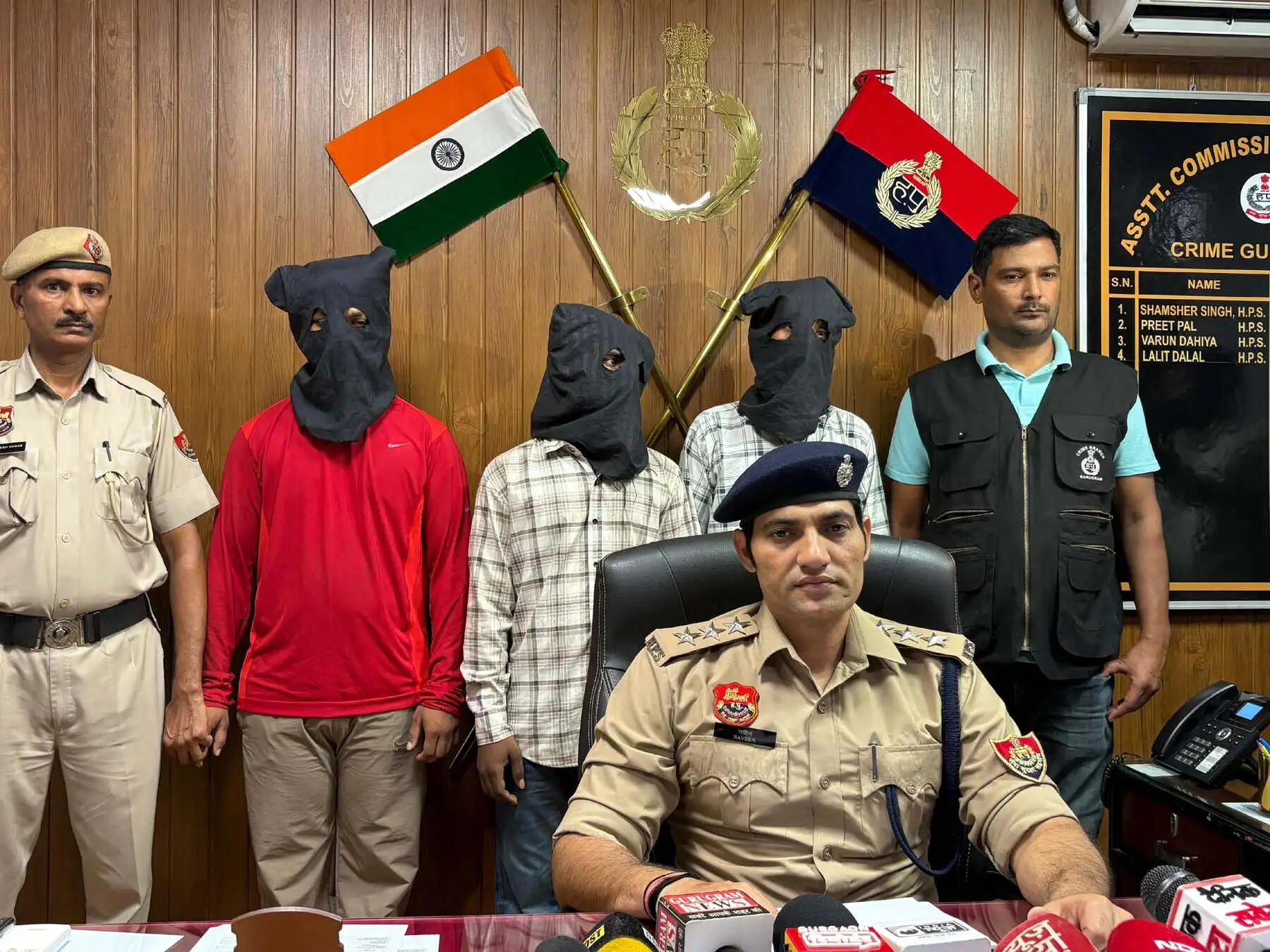 गुरुग्राम: इन्वेस्टमेंट के नाम पर 33 लाख की ठगी में तीन आरोपी गिरफ्तार