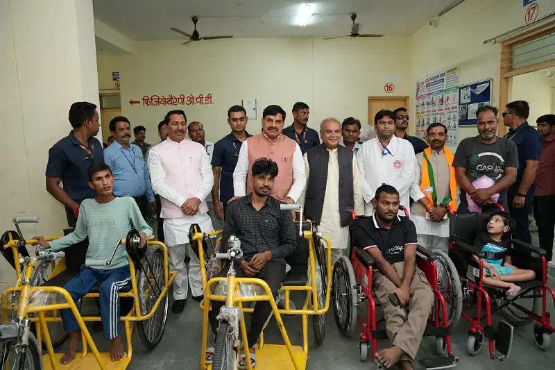 मप्रः मुख्यमंत्री डॉ. यादव ने मुरैना जिला दिव्यांगजन पुनर्वास केंद्र का किया निरीक्षण