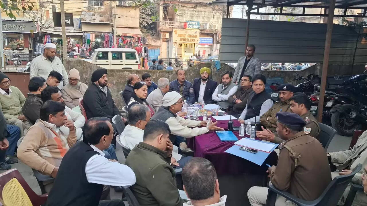 पुलिस–व्यवसायी समन्वय समिति की बैठक में जाम की समस्या जताई गई चिंता, प्रशासन से वार्ता करेगा चेंबर