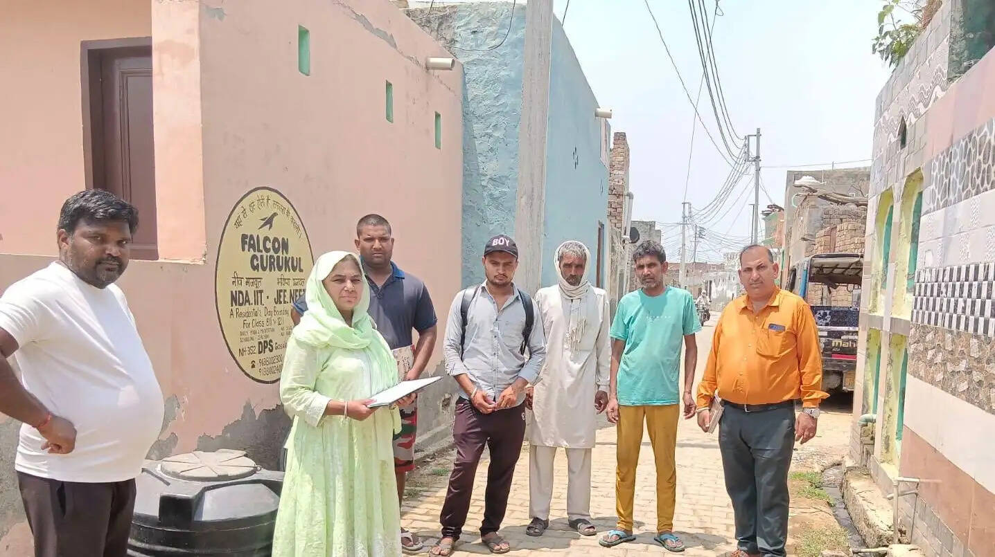 जींद के गांव आसन में काटे पानी के 60 अवैध कनैक्शन, लोगों में हडकंप
